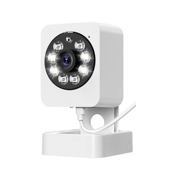 1080P Wifi Câmera de Tuya Inteligentes de Segurança de Casa de Movimento de PIR Humanos Detecção de CCTV sem Fio da Câmera de Vigilância Durável, Fácil de Instalar