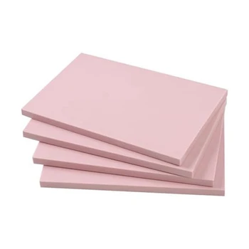 4-Peça 15 X 10 cm cor-de-Rosa de Borracha Gravado Linóleo Bloco Selo que fazem Kit Para a Produção de Impressão Fácil de Instalar