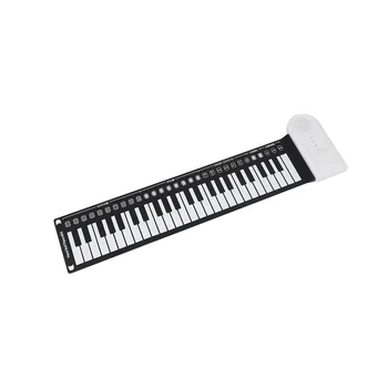 49-Chave Da Mão De Piano Eletrônico Portátil Dobrável Mão Iniciante De Piano Teclado Do Instrumento Eletrônico