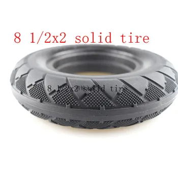 8 1/2X2 Sólido de Pneus para Skate Elétrico de Skate Evitar Pneumático Durável de Amortecimento do pneu Frete Grátis