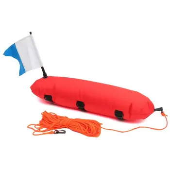 A inflação Bóia Torpedo Sinal de Flutuador de Bola, com Mergulho Bandeira de mergulho Livre Engrenagem Equipamento