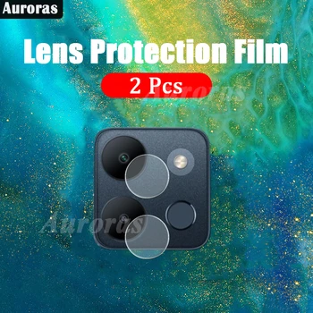 Auroras 2PCS Filme da Câmera Para Infinix Smart 7 Plus Telefone Protetor de Lente de Vidro Temperado de Filme Para Infinix Smart 7 de Câmara HD Proteger