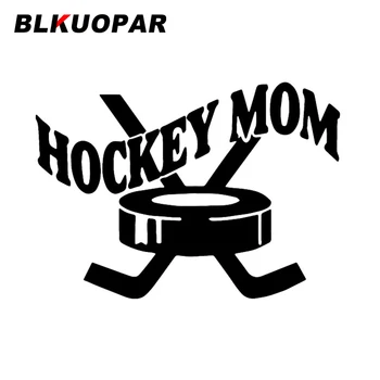 BLKUOPAR Hockey Mom Criativos Adesivos de carros Oclusão Zero Impermeável Decalque Personalidade Caravana de motos Automóvel Acessórios