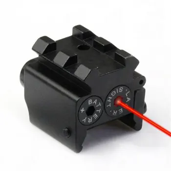 Brincalhão Bag duplo Mini Red Dot Mira a Laser Alcance Ajustável 650nm 20MM de Montagem Inferior Suspensão Indicador de Caça desportiva Engrenagem SA23S