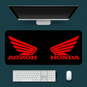 Carro de luxo da Honda logotipo Mousepad HD de Impressão Gamers de Bloqueio de Borda Não-deslizamento do Mouse Pad XXL90x40cm Teclado de PC de Secretária Pad