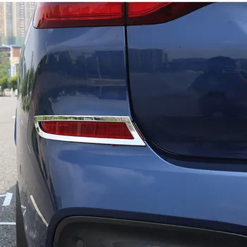 Carro luz de Nevoeiro Dianteira do Quadro Tampa de acabamento Para BMW X3 G01 G08 25 28º-i 30i 2018 Acessórios Exteriores Traseiros faróis de Nevoeiro Decoração