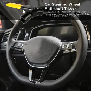 Carro volante anti-furto T-tipo de bloqueio Anti-Roubo de Carro Dispositivo de Prevenção de Roubo de Dispositivos de Segurança Para RV Carro Conversível Caminhão