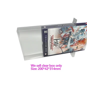 Claro PET, caixa Para PS5 SWTICH NS De Destino Samurai remanescente jogo versão limitada coleção de Exibição de Armazenamento Transparente