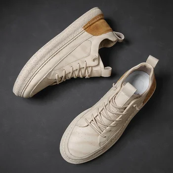Designer da Nova empresa, masculina Casual Sapatos Tendência Versátil Sapatos de Desporto de Homens Pendulares Sapatos de Trabalho Leve Viagem Sapatos