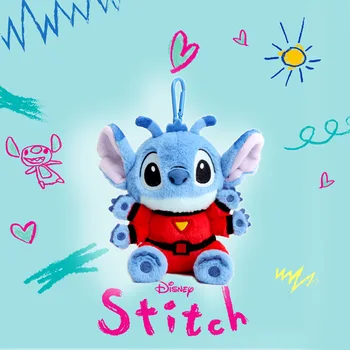 Disney Stitch Kawaii De Pelúcia Boneca De Anime Chaveiro Pingente Alça De Brinquedos Para Crianças De Toy Story, Desenhos Animados Recheado De Decoração Menino De Presente De Ano Novo
