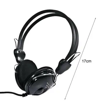 Elegante PC Auricular de Ouvido hi-fi de Qualidade de Som Portátil Subwoofer área de Trabalho do PC de Jogos de Fone de ouvido
