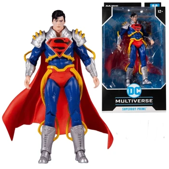 Em Estoque McFarlane Multiverso Dc Crise Infinita Superboy Prime De 7 Polegadas Mega Figura De Ação Figura Colecionável Modelo De Brinquedo