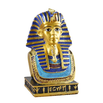 Estátua Egípcia Resina Artesanal Figurine - Antiga Arte, Decoração E Artesanato, Egito Estilo De Escultura - Viagem Única Lembrança