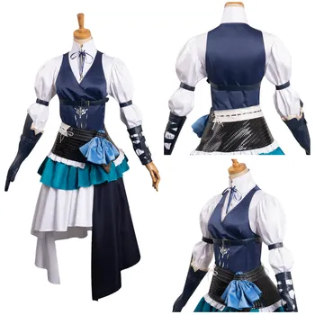 Jogo De Anime Final Fantasy 16 Jill Warrick Traje Cosplay Lolita Vestido De Trajes De Halloween, Festa De Carnaval As Mulheres Meninas Disfarçar Terno