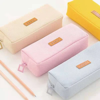 Kawaii Caixa De Lápis De Grande Capacidade De Saco Bonito Bolsa De Volta Para A Escola Fornece Coreano Japonês De Artigos De Papelaria