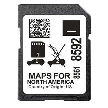 Mais recente 2023 8561 8592 Mapas de Navegação Cartão De Buick Cadillac, Chevrolet, GMC 2023 Sistema de Navegação América do Norte do Mapa De Fácil Utilização