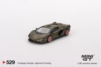 MINIGT 1:64 Lamborghini Sián FKP 37 Apresentação MGT00529-CH LHD Liga de Carro de Modelo de Simulação de Brinquedos Brinquedo de Menino Série