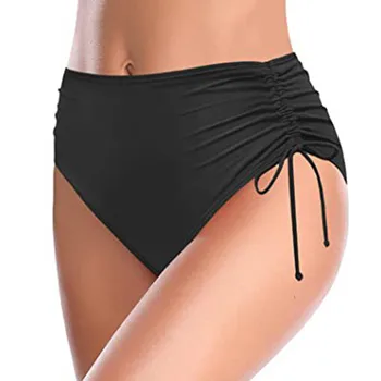 Mulheres de Bikini Bottom 2023 Tendências Maiô Inferior trajes de Banho Ajustável Lado Empate Troncos de Natação Feminina moda praia Swimbottom