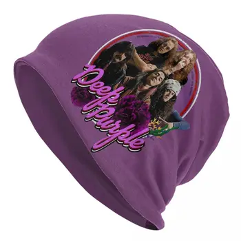 Outono Bonnet Chapéus Legal Do Deep Purple, Banda De Mercadorias Bonnet Chapéus Chapéu De Malha À Prova De Vento Homens Mulheres Rock Chapéu Morno
