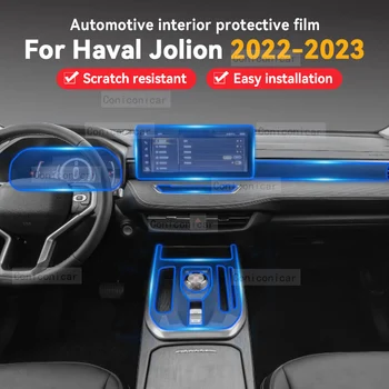 Para HAVAL Jolion 2021 2022 2023 Acessórios do Carro TPU caixa de Velocidades Painel de Ecrã de Navegação Interior Película de Proteção, Tampa Anti-risco