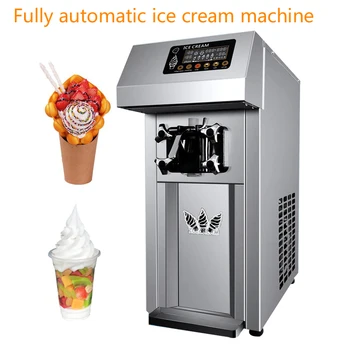 PBOBP Macio Máquina do Creme de Gelo Comercial Totalmente Automática de Aço Inox 220V/110V Vertical de Equipamentos de Refrigeração