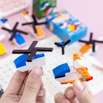 Plástico Criança Lutador De Helicóptero Cartoon Apontador De Lápis Estudante Papelaria Material Escolar Blocos De Construção