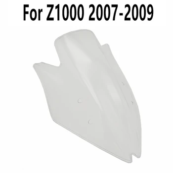 Preto transparente de Alta Qualidade do Vento Deflectore Spoiler do pára-Brisas Para Z1000 2007-2008-2009 pára-brisa