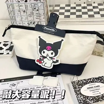 Sanrio Hello Kitty Kuromi Minha Melodia Cinnamoroll Nova Menina Bonito Caneta, Saco De Estudante Papelaria Lápis De Sacos De Material Escolar