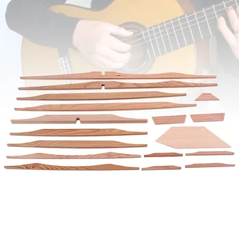 Spruce Cinta de Madeira, Kit Luz Marrom Sitka Profissional Polegadas Luthier DIY Kit de Madeira, Kit de Partes de Guitarra para Guitarra Baixo