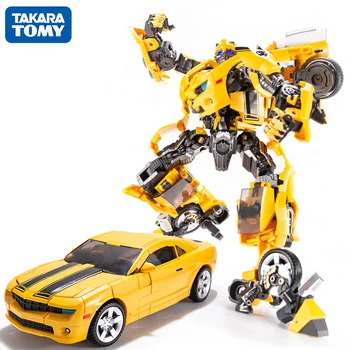 TAKARATOMY Transformers Bumblebee Figura de Ação do Robô Modelo Deformado Brinquedos do Filme Periférica Figuras de Bonecos de Coleção Presentes Crianças