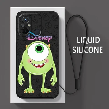 Universidade monstros Disney Para Xiaomi Redmi 12 12C 11-Primeiro-A1 10 10X 9 9A 9T 8 8A 7 6 Pro 4G 5G Líquido Corda Macia Caso de Telefone