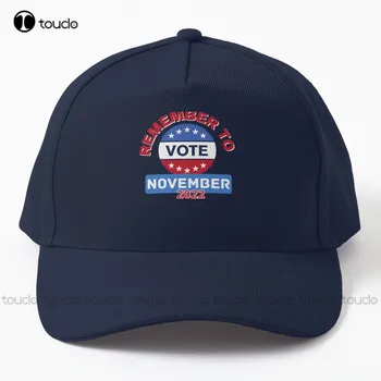 Votação Azul de novembro de 2022 Eleições Boné de Beisebol a Proibição do Aborto crianças chapéus de sol meninas Algodão Exterior Simples Vintag Viseira Casual Caps